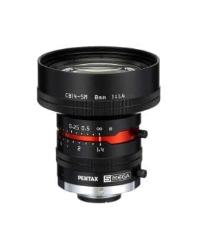 Ricoh FL-CC0814-5M 8mm 5MP C-Mount lens side view