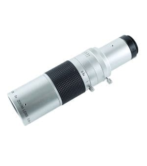 Sugitoh TS-93005 Macro Zoom Lens – high-magnification 8× macro zoom with manual iris and converter-lens options.