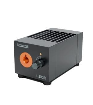 Starlight LED2 Cold Light Source – compact fanless LED illumination for endoscopy and microscopy.